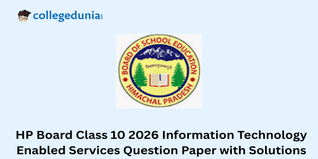 HP Board 2026 Class 10 Information Technology Enabled Services Question Paper with Solutions
